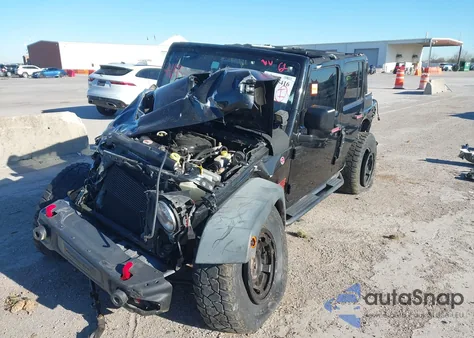 2016 Jeep Wrangler Unlimited Rubicon Hard Rock z USA, uszkodzony, nr VIN 1C4HJWFG8GL312499